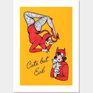 Cute But Evil Chick Posters and Art